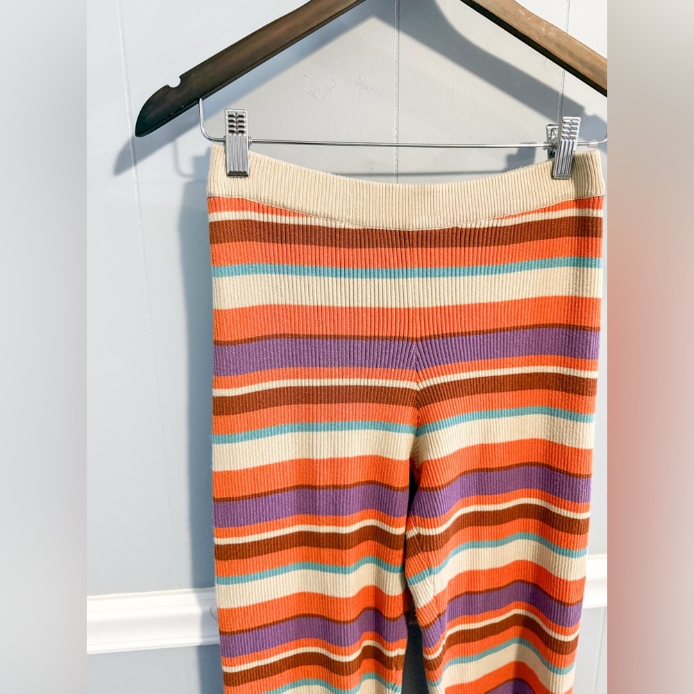 VRG GRL Striped Sweater Knit Pants - Picture 2 of 9